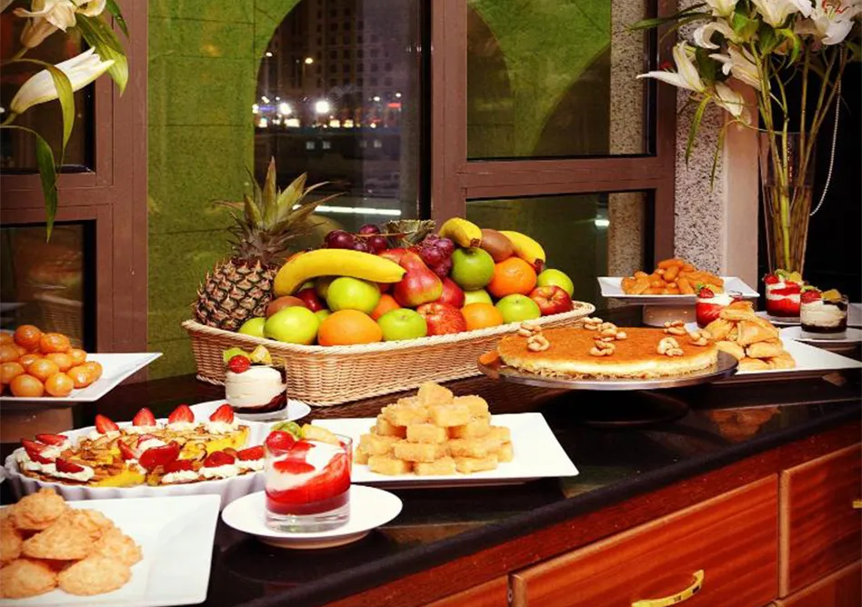 Fruits and sweets 