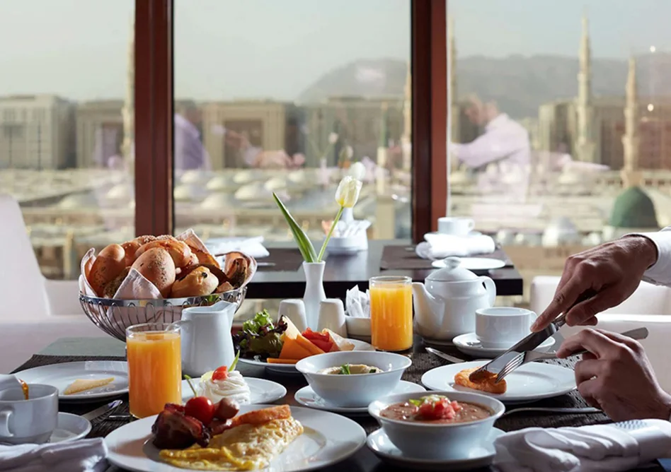 Breakfast in Pullman ZamZam Makkah