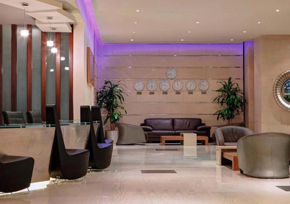 Reception Area in Hotel Anwar Al Madinah Mövenpick