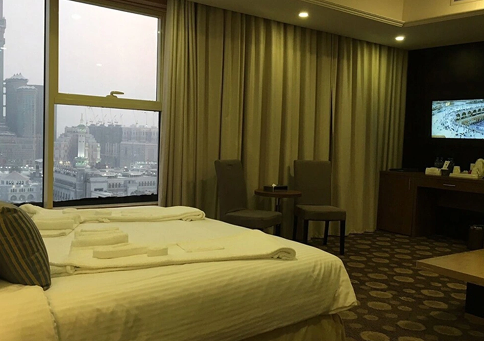 Bed Room in Grand Makkah Hotel