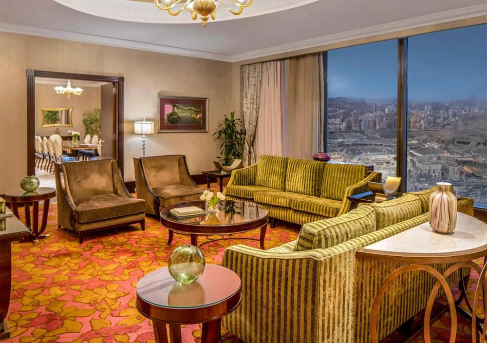 Sitting Area in Makkah Clock Royal Tower A Fairmont Hotel