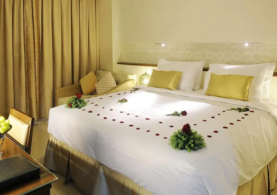 Double Bed in Elaf Meshal Al Madina Hotel