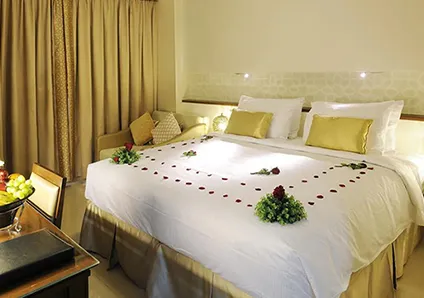 Double Bed in Elaf Meshal Al Madina Hotel