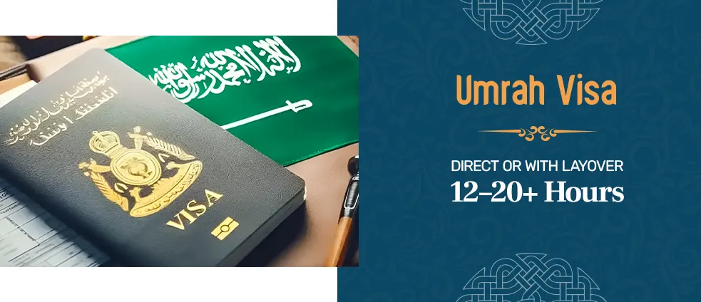 Umrah visa processing taking 5â€“10 business days, showing how long Umrah takes including visa approval.